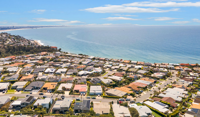 Coastal community and residential neighborhood